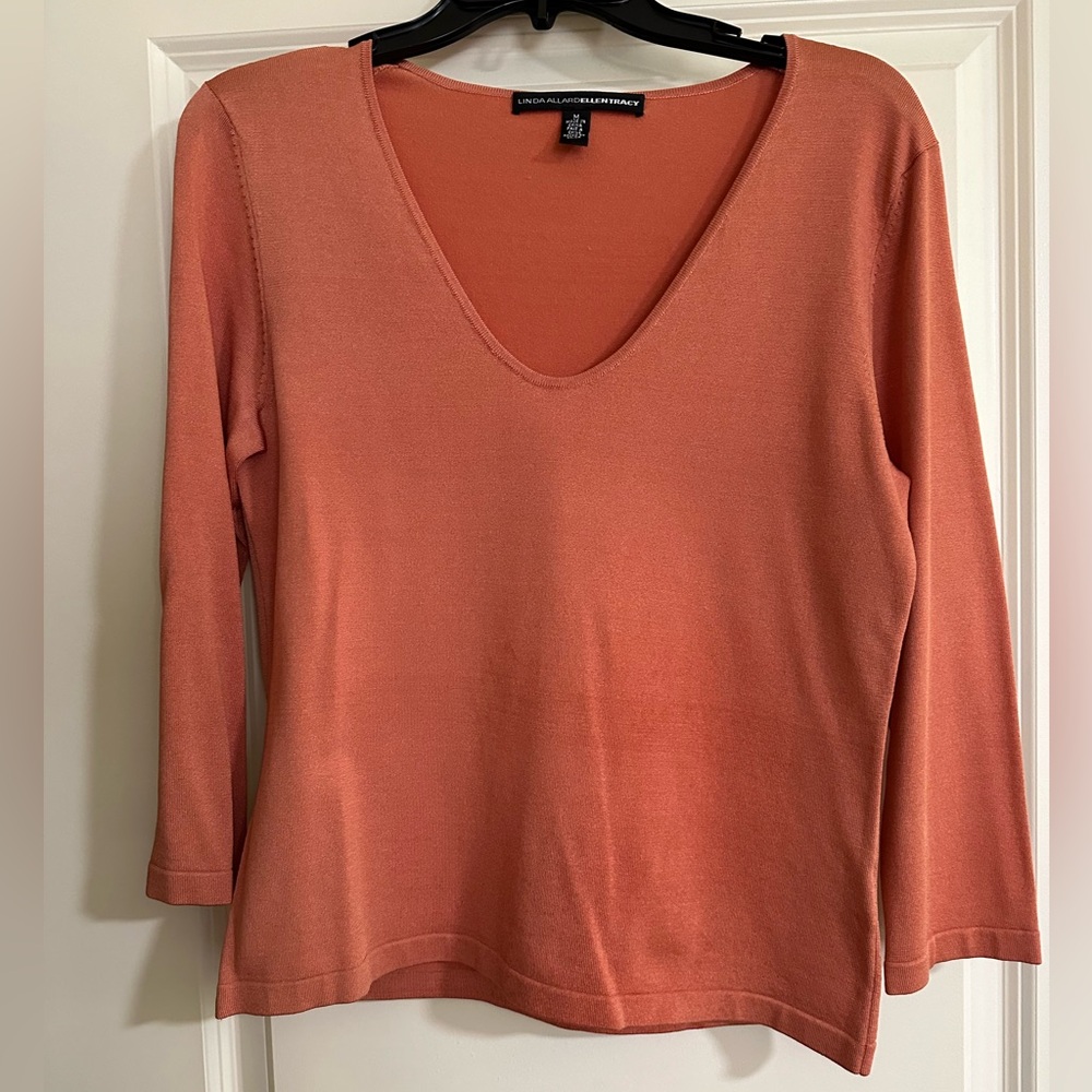 Linda Allard Ellen Tracy medium shirt